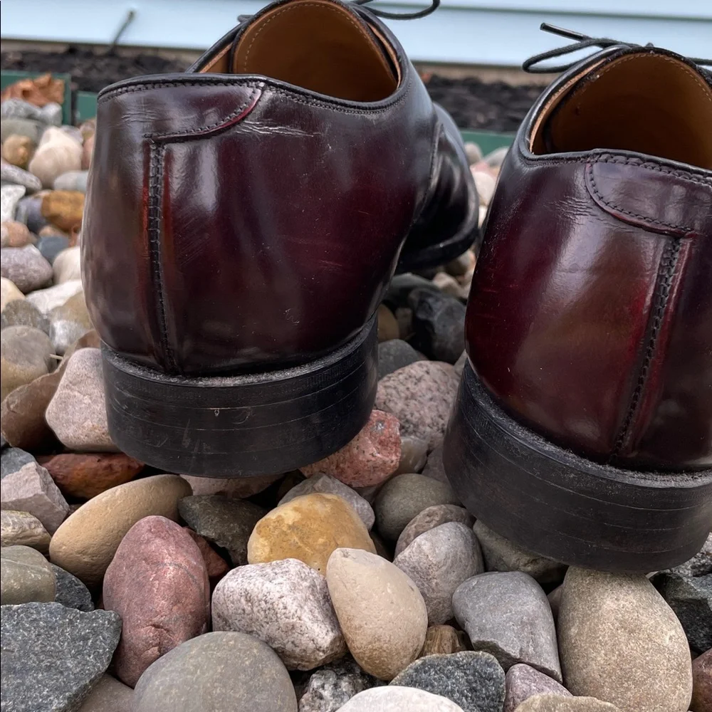 Johnson & Murphy Optima Cap Oxford Dress Shoes‎ - Deep Brown